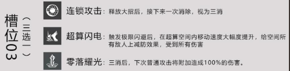 《戰(zhàn)雙帕彌什》天狼星屬性技能一覽