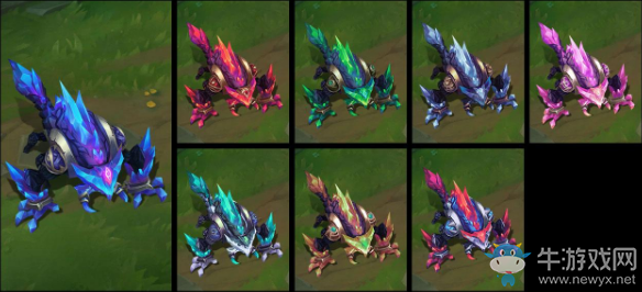 《LOL》黯晶巨獸 雷克塞炫彩皮膚介紹