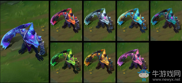 《LOL》黯晶巨鱷 雷克頓炫彩皮膚介紹