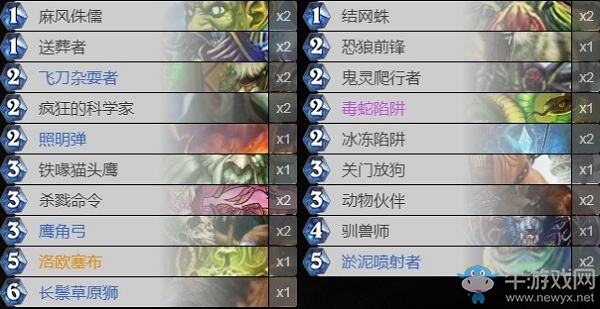 《爐石傳說(shuō)》冠軍大廳卡組一覽