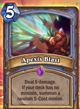 《爐石傳說》外域的灰燼法師新卡埃匹希斯沖擊介紹