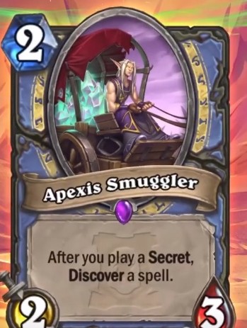 《爐石傳說》外域的灰燼法師新卡埃匹希斯走私者介紹