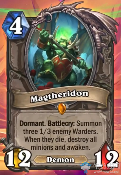 《爐石傳說》外域的灰燼中立新卡瑪瑟里頓介紹