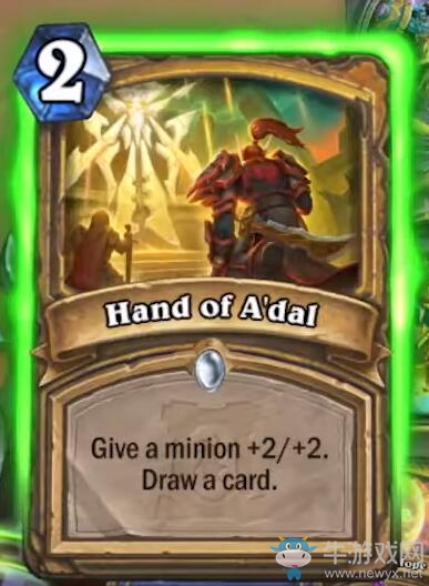 《爐石傳說》外域的灰燼圣騎士新卡阿達爾之手介紹