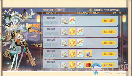 《食物語》魂牽夢縈累計充值福利
