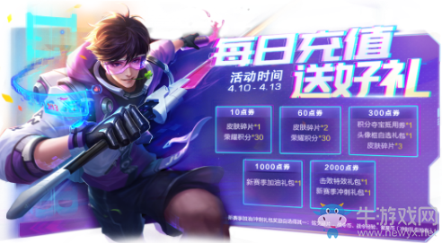 《王者榮耀》4月8日更新公告