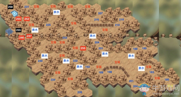 《劍與遠(yuǎn)征》熾流戈壁路線攻略