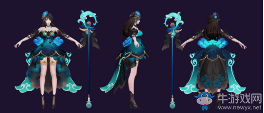 《王者榮耀》王昭君星元皮膚夜靜幽香介紹