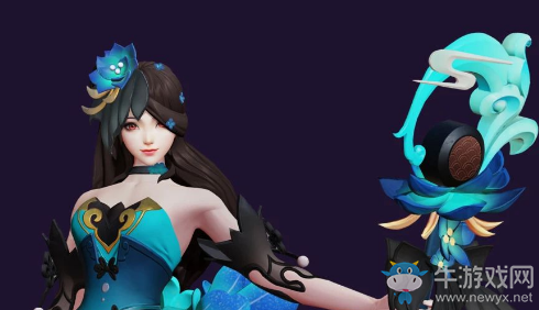 《王者榮耀》王昭君星元皮膚夜靜幽香介紹