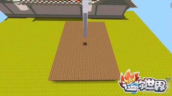 《迷你世界》海盜船搭建方法