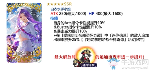 《FGO》白衣水手小姐禮裝介紹