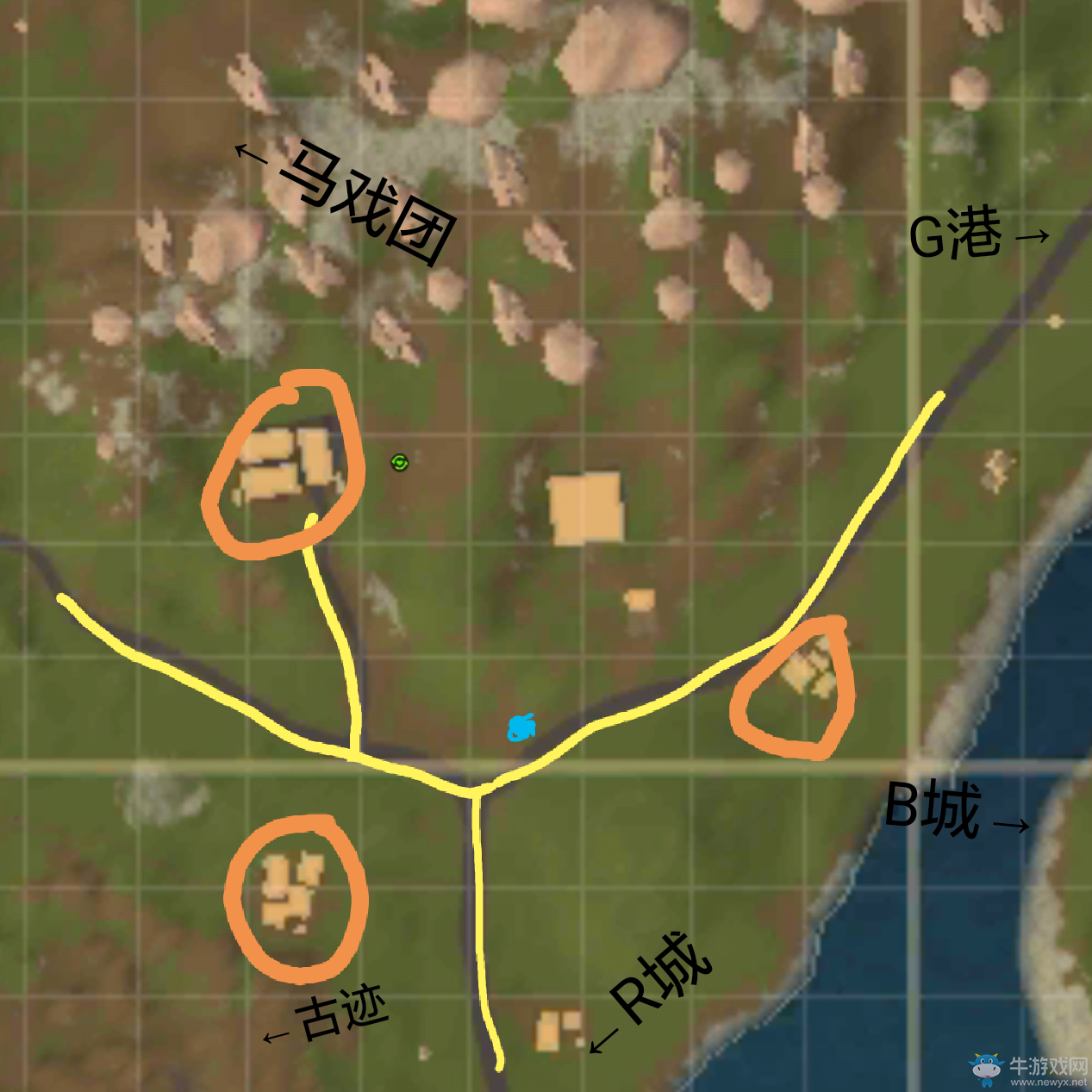 《香腸派對》醫院資源點分布心得分享