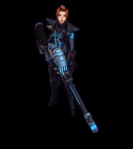 《LOL》未來戰士 凱特琳炫彩皮膚介紹