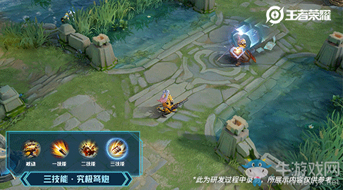 《王者榮耀》孫尚香520時之戀人皮膚技能特效