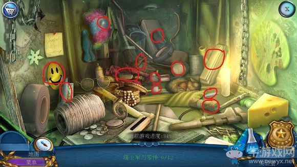 《密室逃脫滾動(dòng)迷城》第14關(guān)通關(guān)攻略