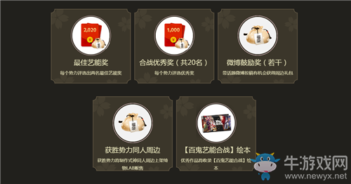 《陰陽師》鬼王之宴百鬼藝能合戰(zhàn)同人創(chuàng)作活動介紹