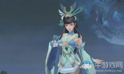 《王者榮耀》西施四美皮膚沉魚視頻展示