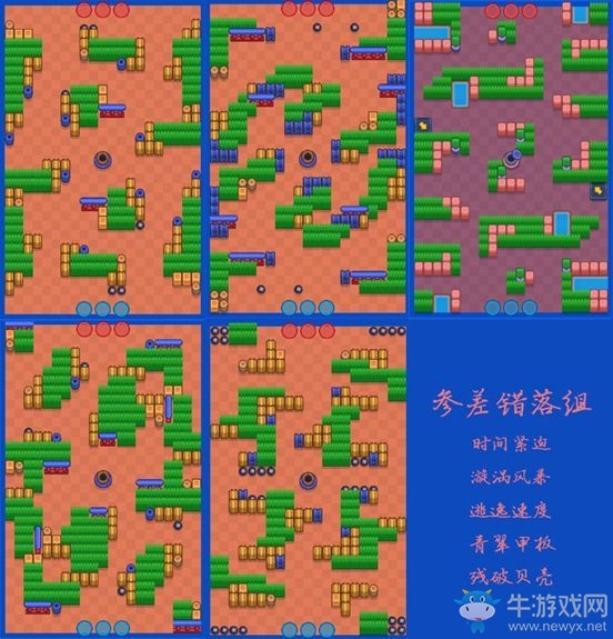 《荒野亂斗》寶石爭霸模式全地圖攻略