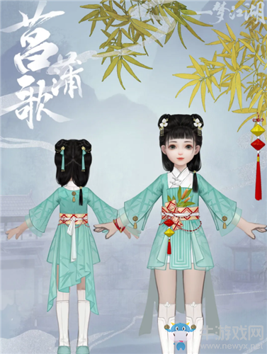 《一夢江湖》手游菖蒲歌時裝一覽