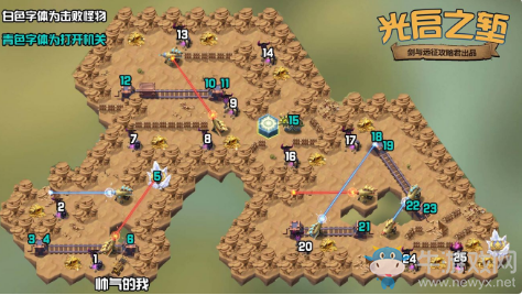 《劍與遠征》光啟之塹路線攻略