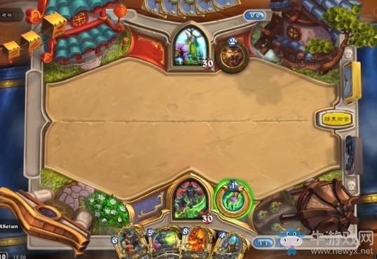 《爐石傳說》通靈學院轉校生潘達利亞四風谷效果