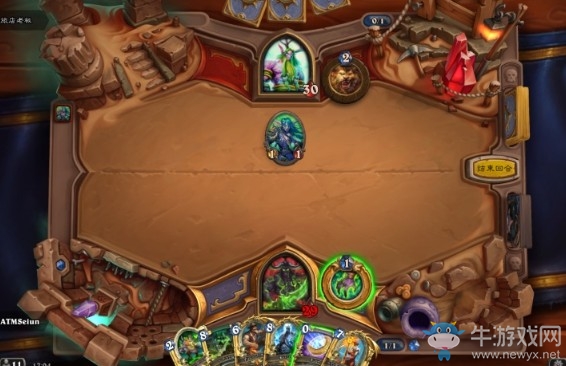 《爐石傳說》通靈學院轉校生廢墟之城效果