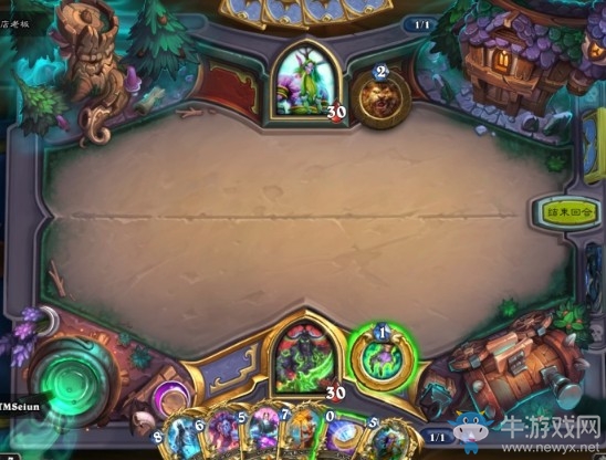 《爐石傳說》通靈學院轉校生女巫森林效果