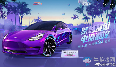 《和平精英》特斯拉介紹