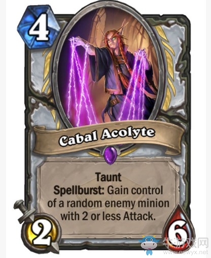 《爐石傳說》通靈學院牧師新卡秘教侍僧介紹