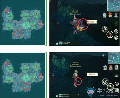 《小森生活》稀有蟲點(diǎn)一覽