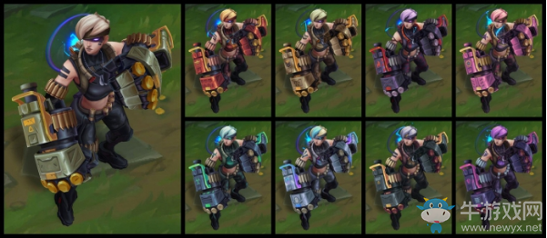 《LOL》靈能特工 蔚炫彩皮膚視頻介紹