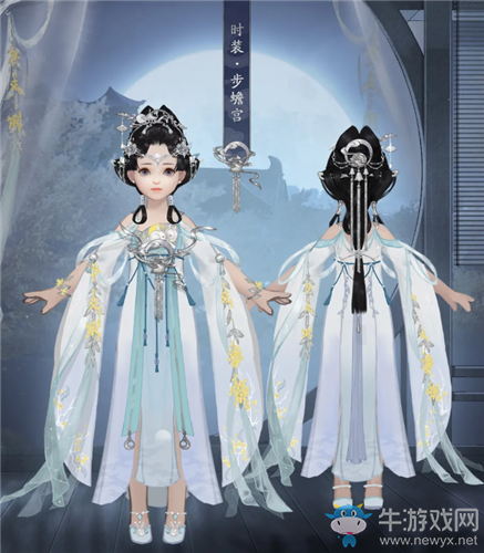 《一夢江湖》手游步蟾宮時(shí)裝一覽