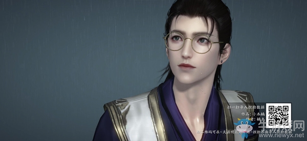 《天涯明月刀》手游清秀文靜男捏臉數(shù)據(jù)分享