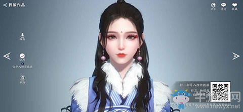 《天涯明月刀》手游紅妝成女捏臉數(shù)據(jù)分享