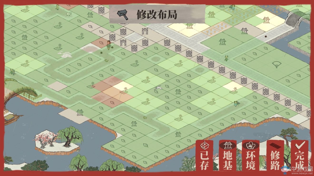 《江南百景圖》應天府青龍雕像建筑布局