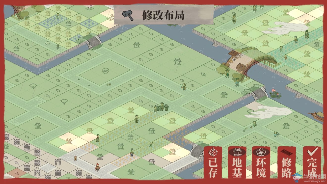 《江南百景圖》應(yīng)天府財(cái)神雕像建筑布局