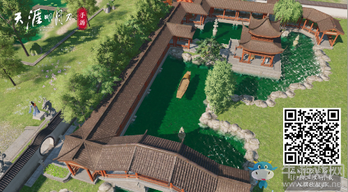 《天涯明月刀》手游家園大千世界二維碼