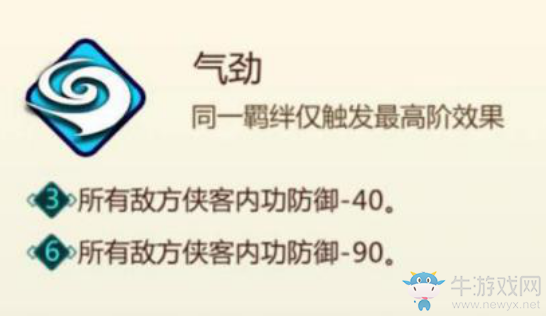 《劍網(wǎng)3指尖對(duì)弈》氣勁羈絆介紹