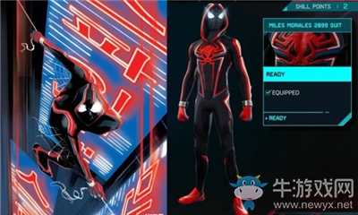 《蜘蛛俠：邁爾斯·莫拉萊斯》2099戰衣介紹