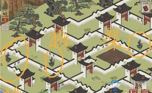 《江南百景圖》大香爐位置