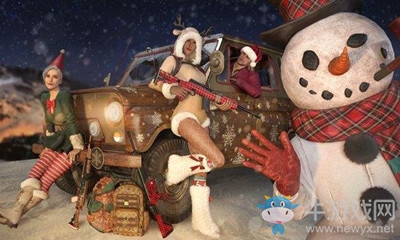 《絕地求生》2020圣誕節(jié)皮膚預(yù)覽