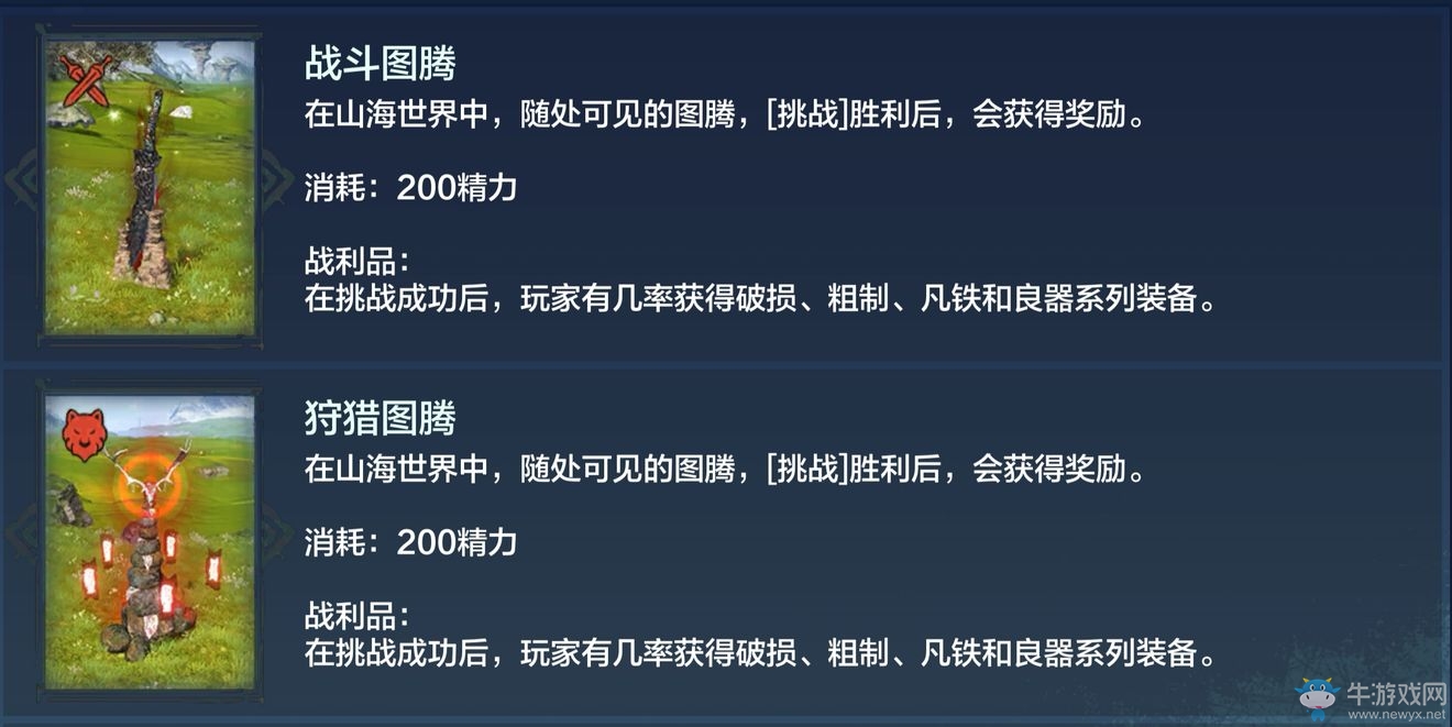 《妄想山?！飞瘾F圖騰掉落一覽