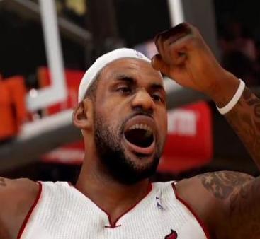 史上最鬼畜JAMES誕生《NBA 2K14》驚現搞笑BUG