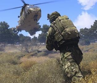 感覺太棒了！帶虛擬現實頭盔玩《武裝突襲3》