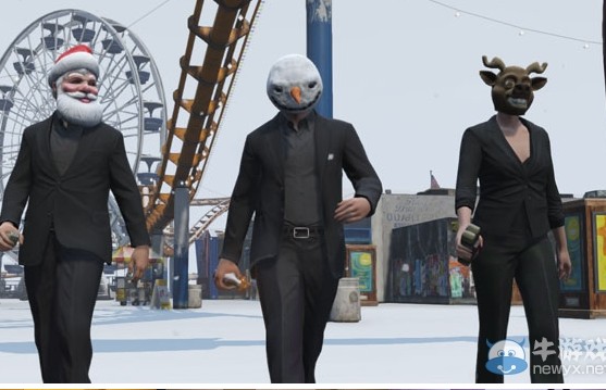 圣誕老人雪夜殺人 《GTAOL》圣誕主題衣服揭秘