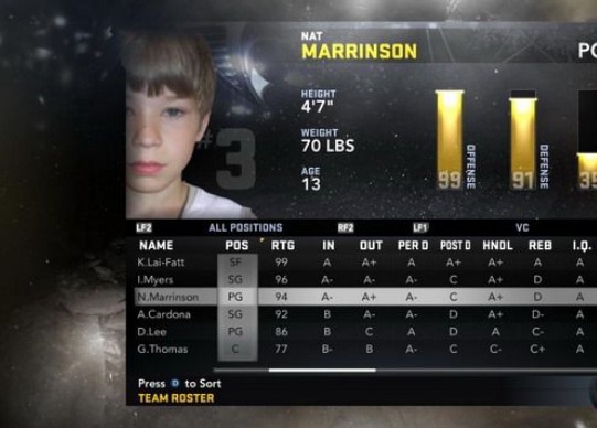 NBA2K11作弊碼秘籍Codes