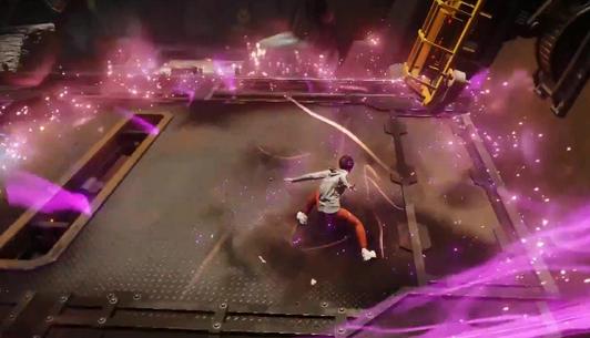 GamesCom 2014：《聲名狼藉：破曉》（inFAMOUS：First Light）新演示：女主角力戰群敵黑絲破洞