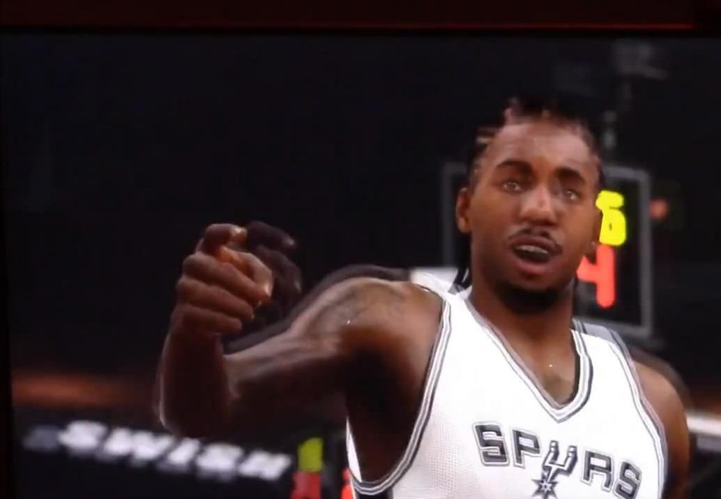 《NBA 2K15》試玩屏攝視頻：這真的不是直播？