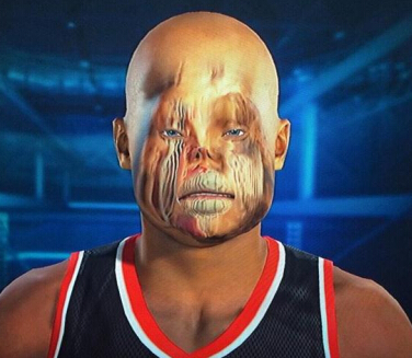 我勒個擦!《NBA 2K15》面部掃描功能慘遭惡搞