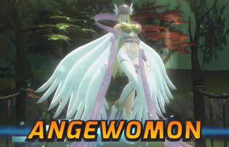 《數(shù)碼寶貝明星大亂斗》宣傳：天女獸性感身姿好爆乳